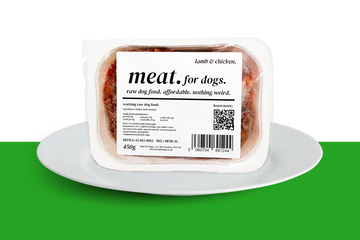 lamb & chicken | meat. for dogs. (16 x 450g)