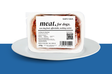 lamb & duck | meat. for dogs. (16 x 450g)
